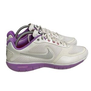 Nike Women’s Free XT Everyday Fit Training Sneaker SZ 10 White Purple